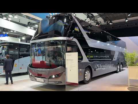 Видео: Двухэтажный автобус Neoplan Skyliner (2026 г.) Интерьер и экстерьер - Busworld Europe 2025 Брюссель