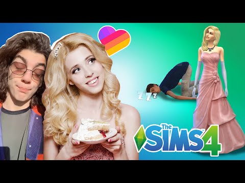 Видео: Свадьба Насти Кош! 🐬 Популярные лайкеры в Симс 4, новая серия!
