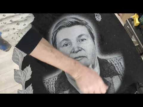 Видео: гравировка портрета доработка вручную https://akropol-ritual.business.site/
