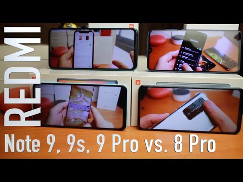 Видео: Новите Redmi Note 9, 9S и 9 Pro. Сравнение с Redmi Note 8 Pro