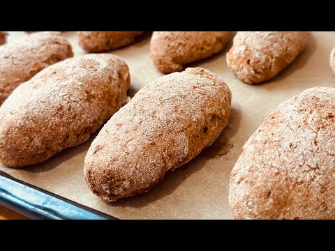 Видео: Пирожки из ржаной муки с капустой! Можно есть при диабете . Без дрожжей, пшеничной муки и сахара!