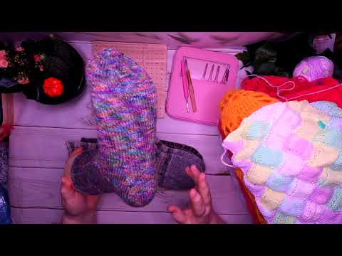 Видео: Knitting VLOG/ Вязальный влог /ОКТЯБРЬ 2025 🧶 ❤️Готовая работа/ Что на спицах и крючке/ 🤍🧶