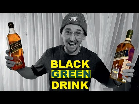 Видео: Шотландский виски Johnnie Walker Green vs Black Label. Обзор и сравнение виски