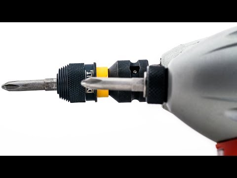 Видео: Адаптер с квадрата на биту Dewalt DW2298