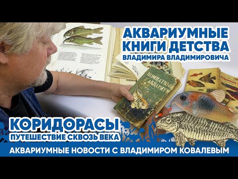 Видео: Аквариумные новости с Владимиром Ковалевым (03.02.2024). Коридорасы - путешествие в прошлое!