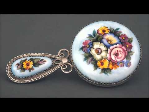 Видео: Финифть – это живопись по эмали  The enamel is a the enamel painting