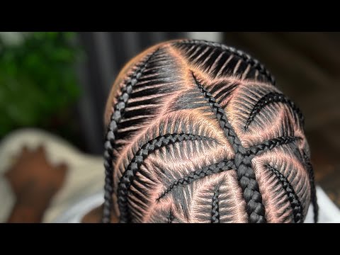 Видео: Хромированные косы в форме сердца / мужские косы 🔥🔥🔥🔥