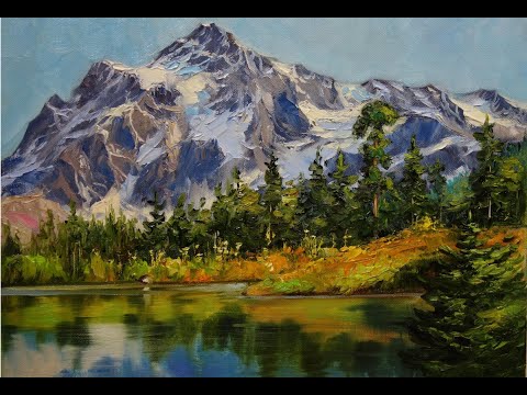 Видео: 🔝 ХуДоЖнИкИ | Живопись маслом | Рисуем вместе горы | Георгий Харченко