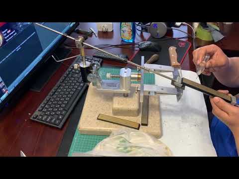 Видео: заточка на китайских алмазных брусках