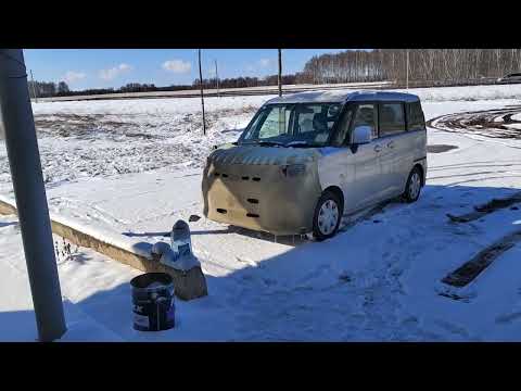 Видео: Часть 5 Suzuki Solio 2020 рестайлинг 4WD. Попал в лютый снегопад, на летней резине. Сибирь, НСО.