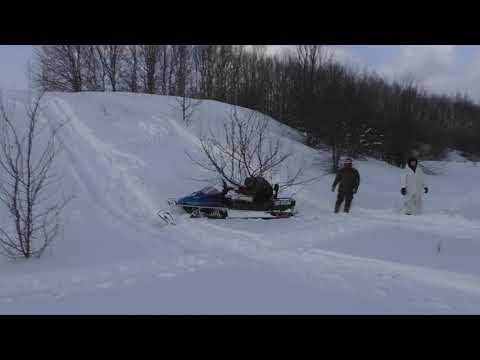 Видео: Покатушка по глубокому снегу Рысь 119, 440, Веселые выходные