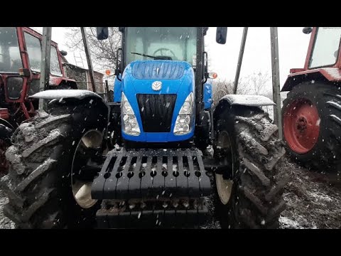 Видео: Трактор New Holland TD5 110