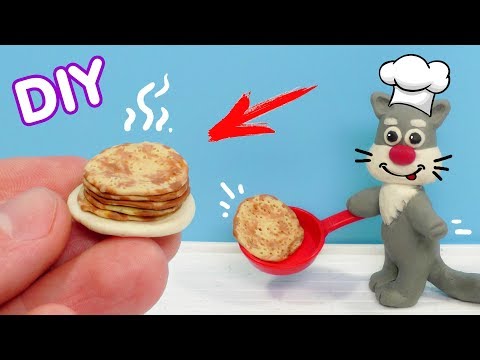 Видео: Лепим БЛИНЫ из пластилина. Масленица | Видео Лепка