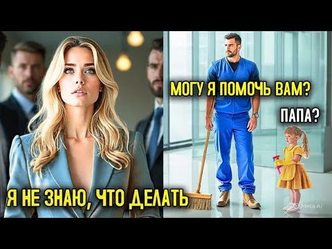 Видео: Миллионерша Директор В Панике Без Переводчика — И Тогда Появляется Отец Одиночка Уборщик И Делае...