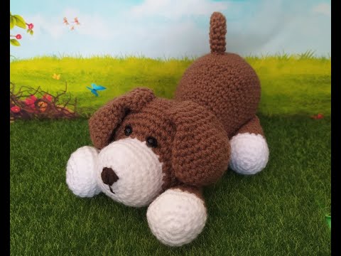 Видео: Мастер-класс по вязанию собачки амигуруми крючком 🐾🐶