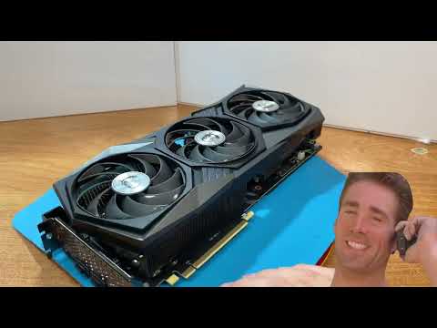 Видео: Как обслужить видеокарту на примере RTX3080