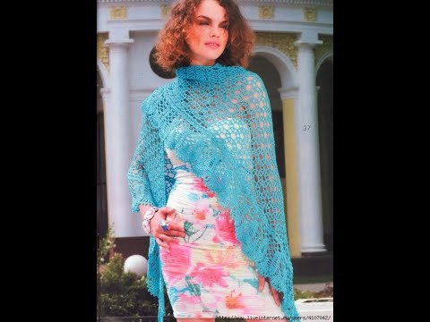 Видео: МК номер 42.Узор для шали крючком.