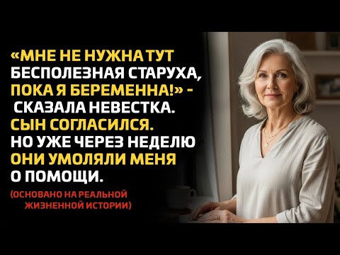 Видео: «Мне не нужна старуха рядом!» — сказала невестка. А через неделю звонила в слезах