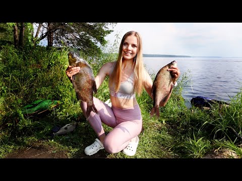 Видео: ОГРОМНЫЕ ЛЕЩИ. Рыбалка с ночевкой на Белоярском водохранилище. Ловлю на фидер.