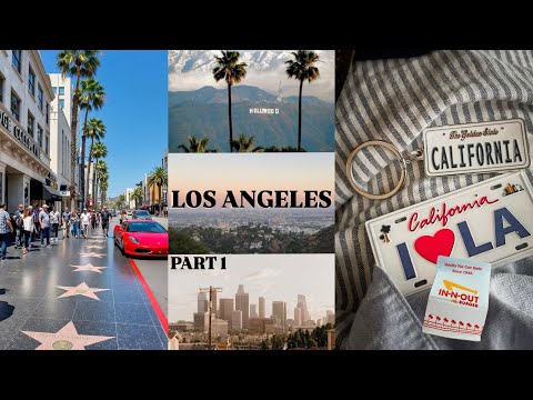 Видео: 🇺🇸VLOG PART1: LOS ANGELES🌴мой первый раз, самые вкусные бургеры, аллея славы, бомжи и прогулка по 🌇