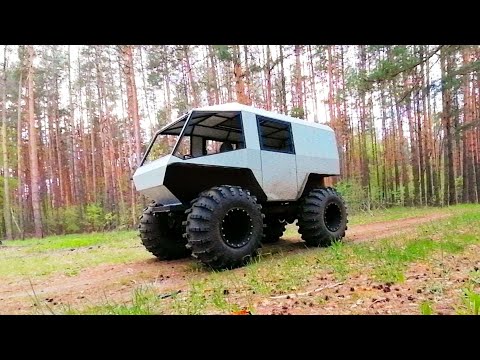 Видео: Вездеход на раме уаз .