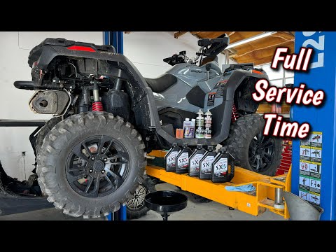 Видео: Полное техническое обслуживание CFMOTO CFORCE 1000 и 800 Gen 3 Touring | Техническое обслуживание