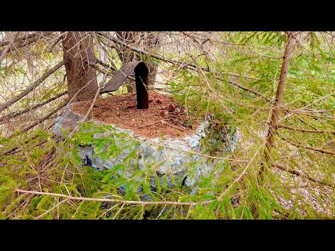 Видео: Нашел заброшенную скважину в глухом лесу! Коп металлолома.