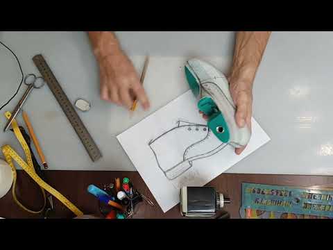 Видео: Низкие ботинки "франчезина". Часть 1.
