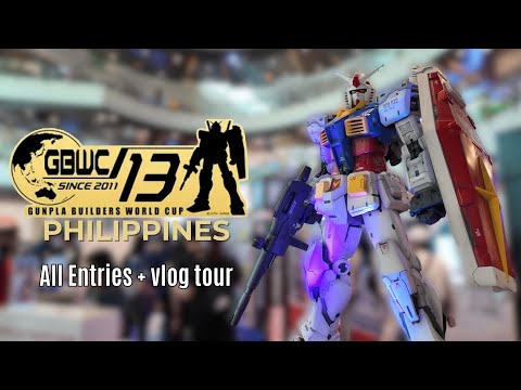 Видео: 13-й чемпионат мира по строительству Gunpla Builders PH 2025 (GBWC) | Все заявки + Видеоблог + Чт...