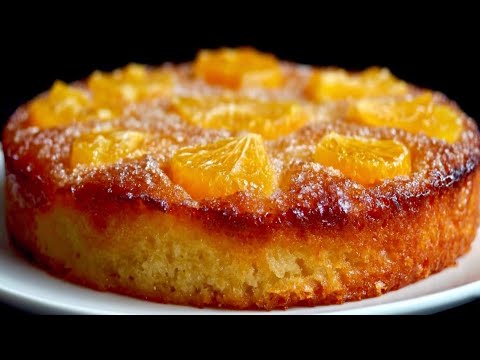 Видео: Итальянский апельсиновый пирог🍊,который тает во рту! Всего 4 ингредиента! Лучший рождественский реце