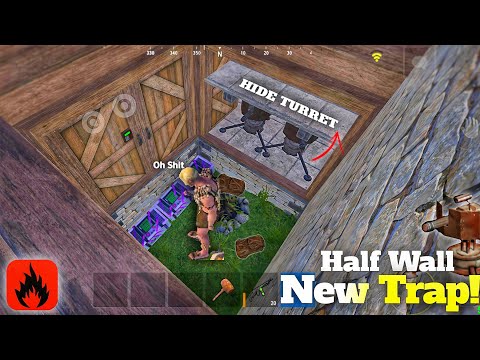 Видео: Oxide || New Half Wall Trap ! 🔥 Новая ловушка #oxide #rust
