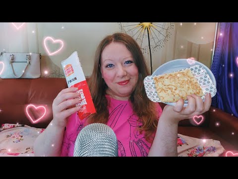 Видео: Асмр Вкусный Мукбанг🤤БОЛЬШОЙ БЛИН ИЗ ТЕРЕМКА И РОЛЛ С РЫБОЙ🥞Шепот, Релакс, Звуки еды | Asmr eating