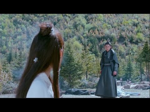 Видео: Когда девушке угрожала опасность, вовремя подоспел Волчий Король и убил всех врагов.