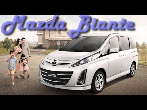 Видео: Автомобили из Японии. Mazda Biante 2012 год. Обзор и встреча автовоза в Омске