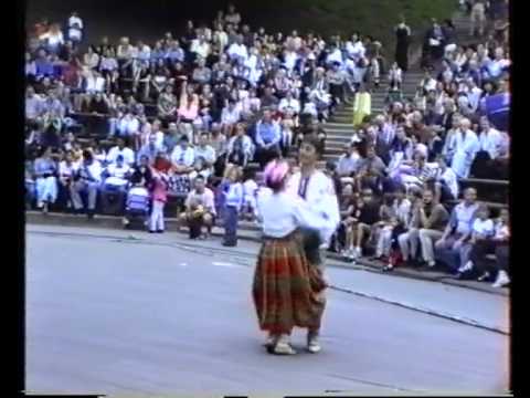 Видео: ПОЛЬКА Волинський народний хор Ukrainian folk dance