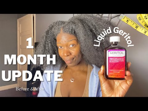Видео: ГЕРИТОЛ отрастил мне волосы?!! Результаты моего РОСТА ВОЛОС (включая проверку длины)