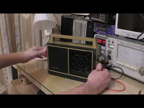 Видео: Радиоприёмник Гиала 404. 1976 г.в.