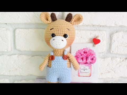 Видео: Комбинезон крючком\Мастер-класс\Комбинезон для бычка\