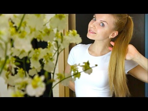 Видео: Высокий хвост с использованием накладных волос