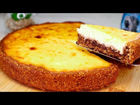 Видео: Овсяный пирог с лимоном и йогуртом. Без муки и сахара!