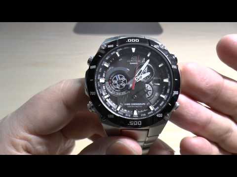 Видео: Обзор Casio Edifice Wave Ceptor EQW-M1100DB-1AER