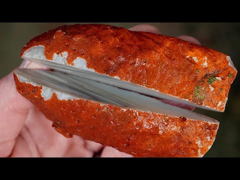 Видео: Я разрезаю агаты Айдахо пилой!