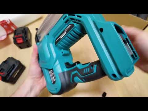 Видео: Обзор и тестирование аккумуляторного гвоздезабивного пистолета Heimerdinger LB209