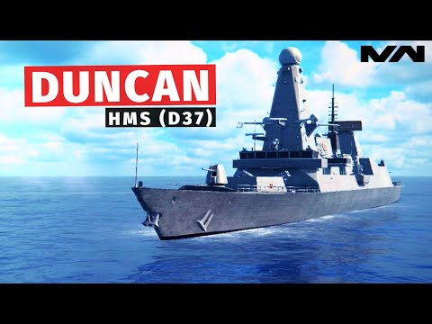 Видео: MODERN WARSHIPS | ОБЗОР | HMS DUNCAN D37