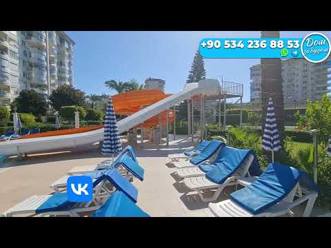 Видео: ЛУЧШАЯ 2+1 квартира в Алании ПОД ВНЖ в Туцрии недвижимость НА МОРЕ