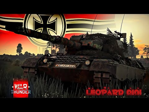 Видео: Топовый немец обзор взвода Leopard A1A1 в WarThunder mobile