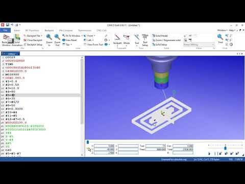 Видео: ОСНОВЫ «MACRO B».  Урок 19.  Обработка плоскостей. 2 часть