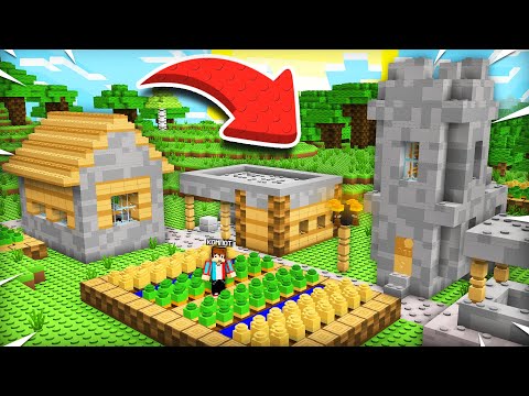 Видео: ПОЧЕМУ НАША ДЕРЕВНЯ СТАЛА ПЛАСТИКОВОЙ В МАЙНКРАФТ | Компот Minecraft