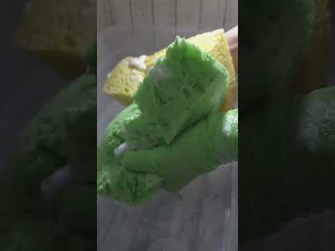 Видео: ASMR/pine mix#asmrspongesqueezing#relax#powder#foryou#squeezingsponges#асмр