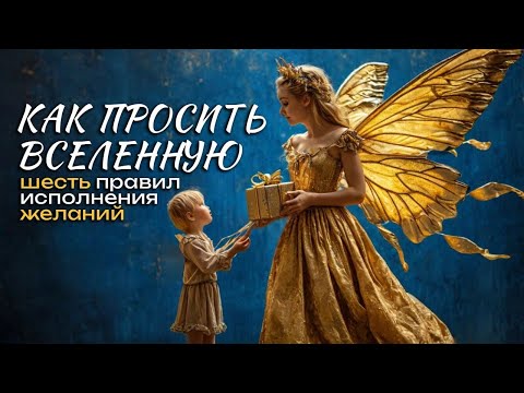 Видео: Шесть правил исполнения желаний или "Как просить Вселенную".